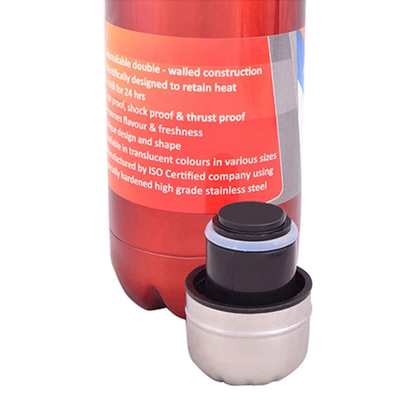 Термос Sonashi SVB-752, 750 мл, красный