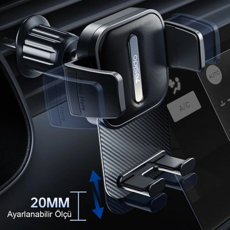 Автомобильный держатель для телефона Yesido C167 for 4.7 Автомобильный держатель для телефона Yesido C167 for 4.7