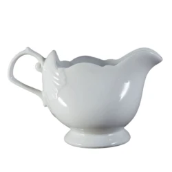 Соусник Hom-me, 225 мл, 8.8х15.8 см, керамика, Белый