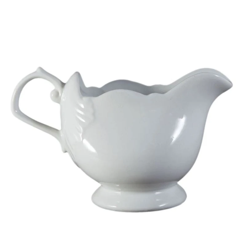 Соусник Hom-me, 225 мл, 8.8х15.8 см, керамика, Белый