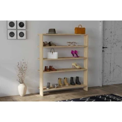 Тумба для обуви Art Mebel 52, ламинат, коричневый,45х50х30 см