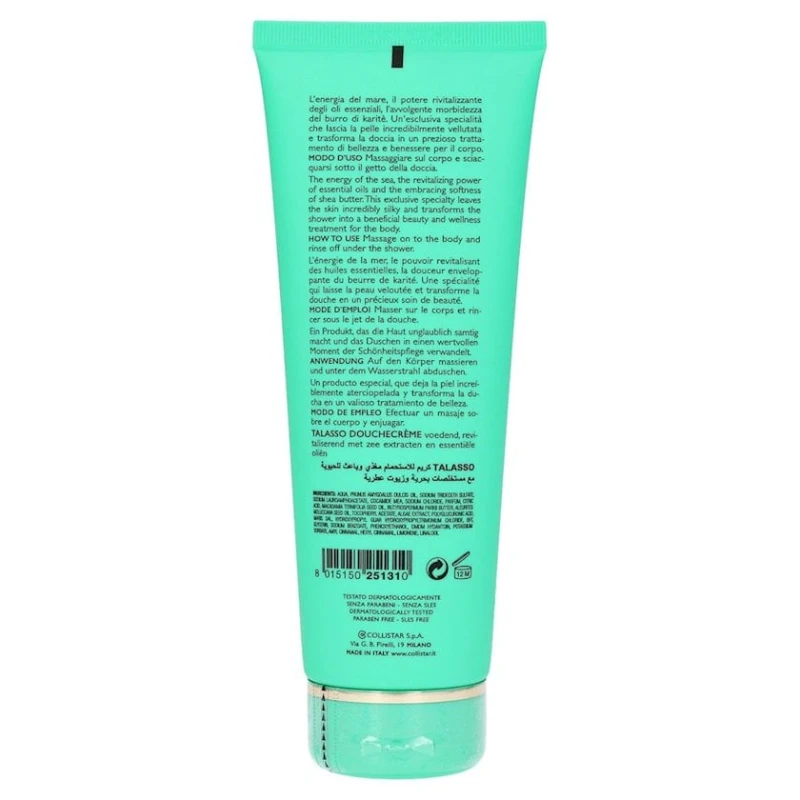 Duş üçün krem gel Collistar Talasso Shower Cream 250 ml Duş üçün krem gel Collistar Talasso Shower Cream 250 ml