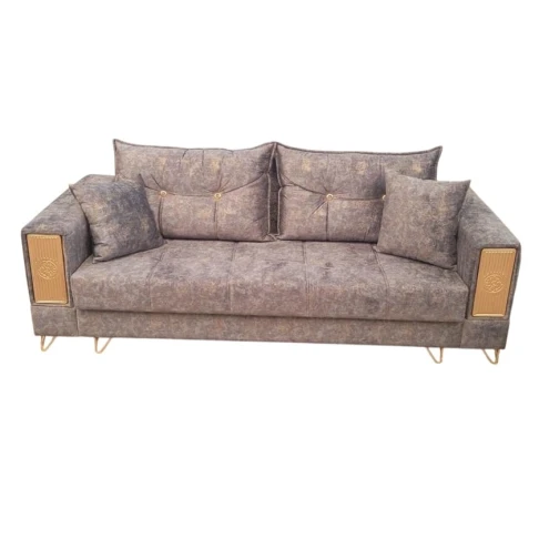 Диван YM-1, серый, 200 см