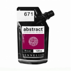 Akril boya Sennelier Abstract 671 Deep Magenta, bənövşəyi, 120 ml