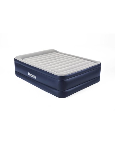 İkinəfərli hava ilə doldurulan çarpayı Bestway 67690, göy, 152x203x61 sm