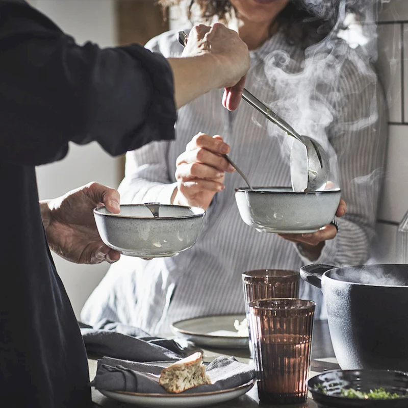 Миска IKEA Gladelig, серая, 14 см Миска IKEA Gladelig, серая, 14 см