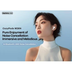 Simsiz qulaqlıqlar Remax CozyBuds W26N White