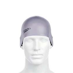 Üzgüçülük papağı Speedo 031566 1317, hər kəs üçün, boz, standart Üzgüçülük papağı Speedo 031566 1317, hər kəs üçün, boz, standart