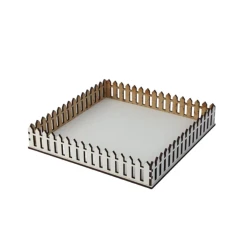 Декоративный поднос Avroluks av_241, дерево, 20x20 см Декоративный поднос Avroluks av_241, дерево, 20x20 см