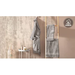 Полотенце для рук Yataş Essentials, 50х90 см, хлопок, серое