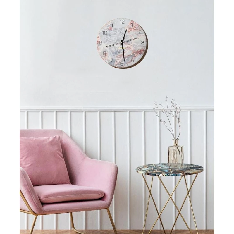 Настенные Hom-me Marbriere, розовый, 30x30 см
