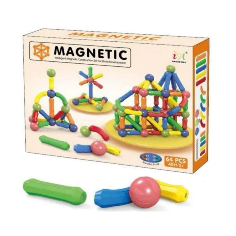 Магнитный конструктор 705-64, 3+