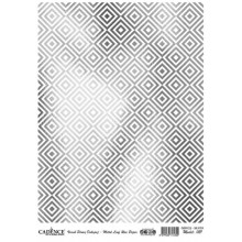 Dekupaj üçün düyü kağızı Cadence Metal Leaf Rice Paper Background Silver 021