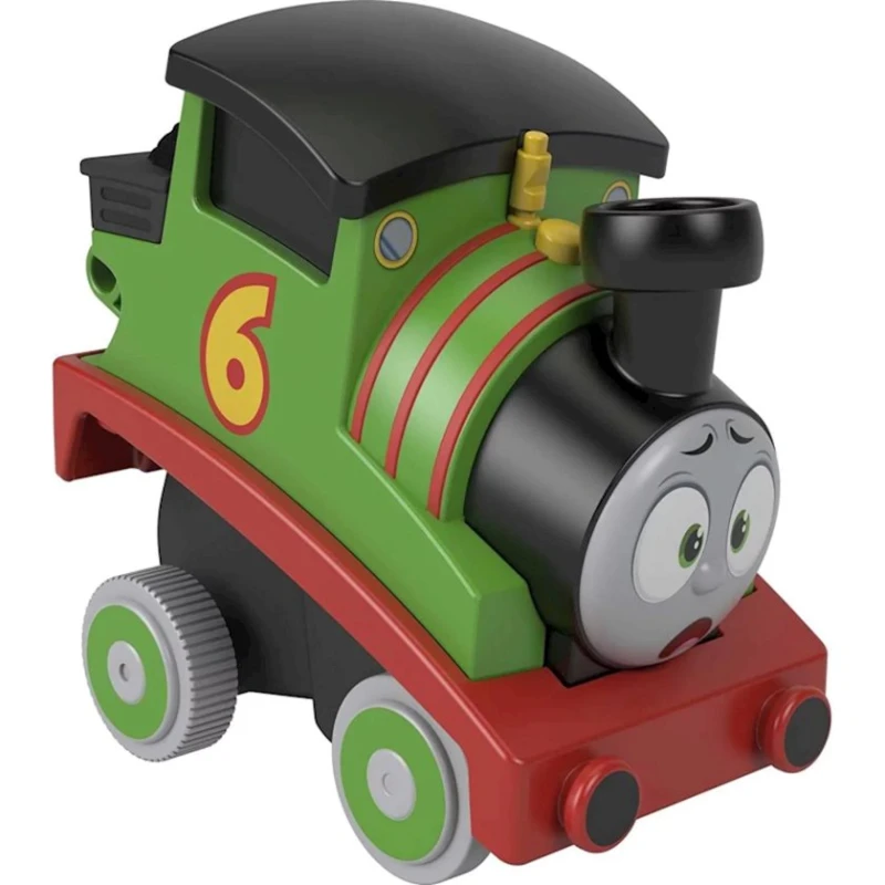 Паровоз инерционный Fisher-Price HGX70/HDY76 Thomas & Friends Percy, от 2 лет, 11.5х12 см, пластик, зеленый Паровоз инерционный Fisher-Price HGX70/HDY76 Thomas & Friends Percy, от 2 лет, 11.5х12 см, пластик, зеленый