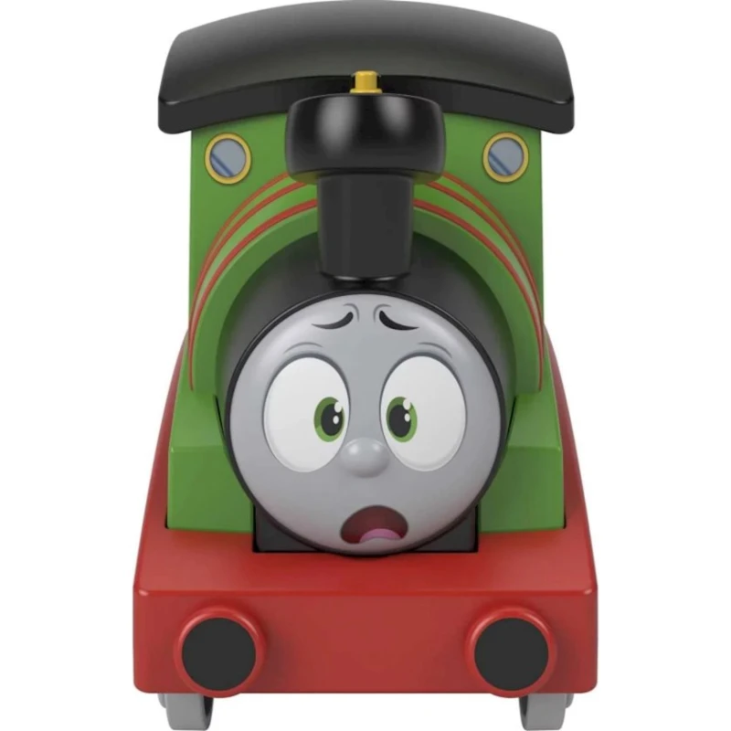 Паровоз инерционный Fisher-Price HGX70/HDY76 Thomas & Friends Percy, от 2 лет, 11.5х12 см, пластик, зеленый Паровоз инерционный Fisher-Price HGX70/HDY76 Thomas & Friends Percy, от 2 лет, 11.5х12 см, пластик, зеленый