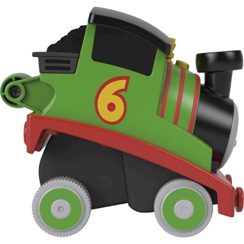 Паровоз инерционный Fisher-Price HGX70/HDY76 Thomas & Friends Percy, от 2 лет, 11.5х12 см, пластик, зеленый Паровоз инерционный Fisher-Price HGX70/HDY76 Thomas & Friends Percy, от 2 лет, 11.5х12 см, пластик, зеленый