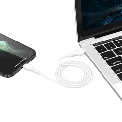 Кабель USB Type-C Recci RTC-N26C, 1 м, белый