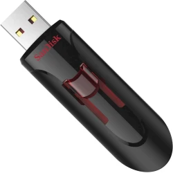 Флешка SanDisk Cruzer Glide 3.0 32GB Black-Red