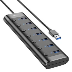 USB хаб Hoco HB40 7 Port USB 3.0 Type-A