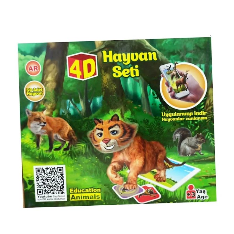 Набор животных 4D Respect Factory, от 2 лет