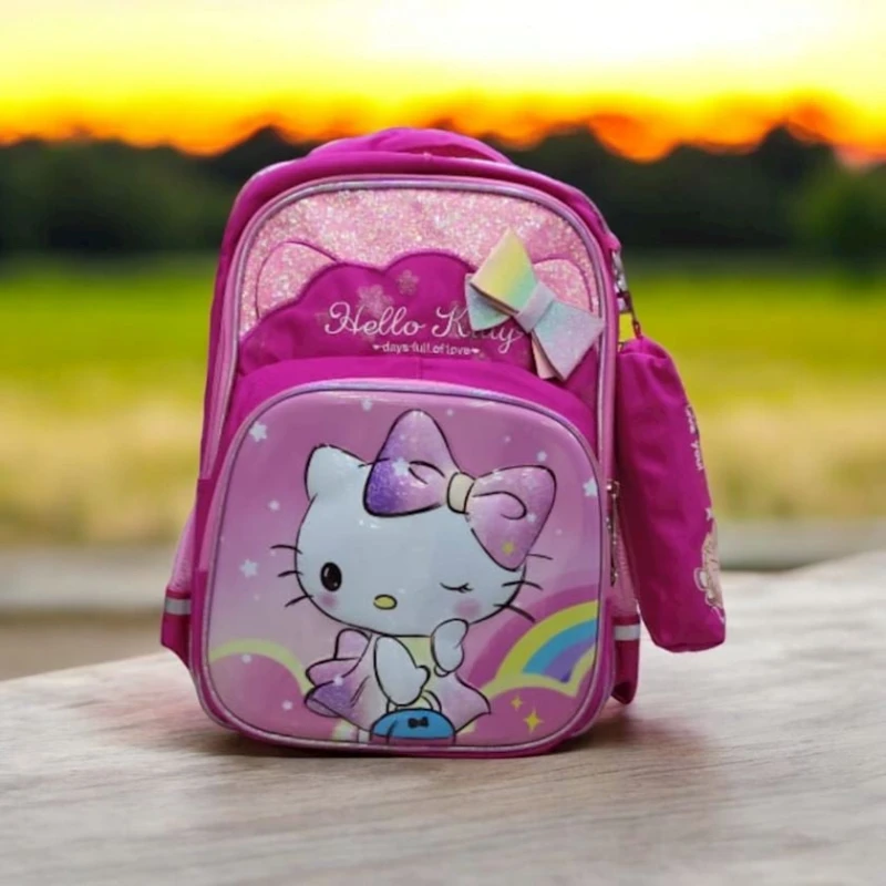 Школьный рюкзак Geliyazi GG-ZZ-005, полиэстер, розовый Школьный рюкзак Geliyazi GG-ZZ-005, полиэстер, розовый