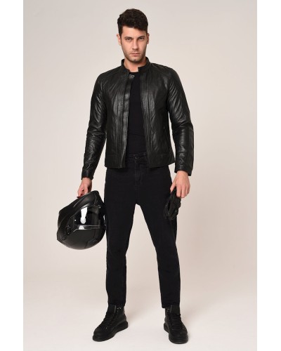 Kişilər üçün gödəkçə Vexo Moto M1243507-02, ölçü M, Black