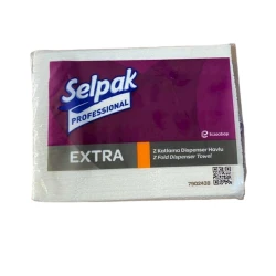Полотенце бумажное Selpak Extra Z Fold Dispenser Towel, 150 шт