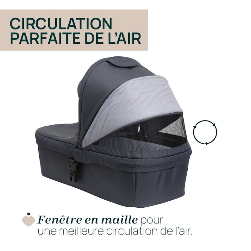 Люлька для коляски Chicco Seety Boston, черная