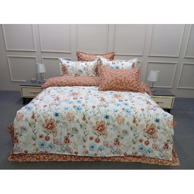 Yataq dəsti MiraNova FS-473, birnəfərlik, rəngbərəng, yorğan üzü 160x220 sm, mələfə 160x220 sm, yastıq üzü 50x70 sm