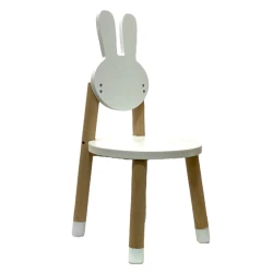 Детский стул M5205, дерево, 26x30x50 см, белый Детский стул M5205, дерево, 26x30x50 см, белый