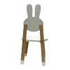 Детский стул M5205, дерево, 26x30x50 см, белый