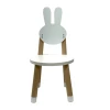 Детский стул M5205, дерево, 26x30x50 см, белый