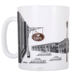 Кружка Luminarc Essence Aimee J9511, 320 мл, стеклокерамика, белая Кружка Luminarc Essence Aimee J9511, 320 мл, стеклокерамика, белая