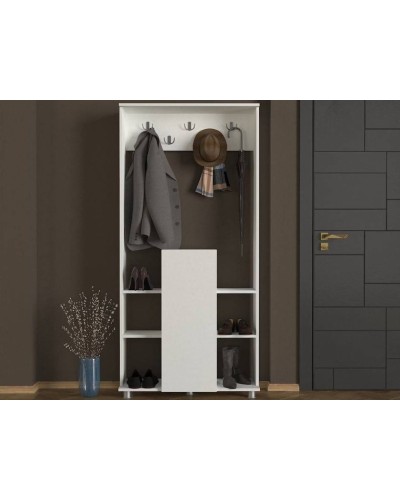 Döşəməüstü asılqan Ev Plus ev_13111206, LDSP, ağ, 1900x900x310 mm