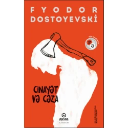 Kitab Parlaq İmzalar Cinayət və Cəza, müəllif Fyodor Dostoyevski