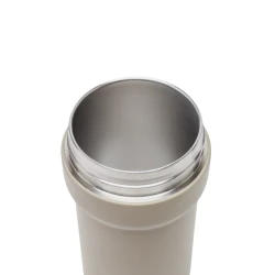 Термокружка для горячих и холодных напитков, бежевая Термокружка для горячих и холодных напитков, бежевая