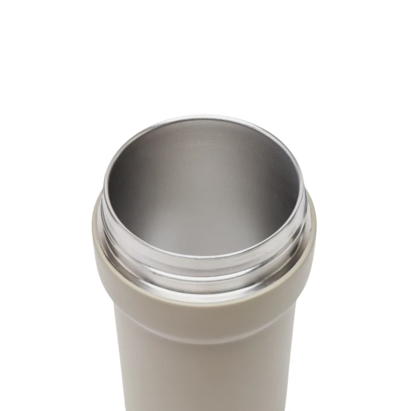Термокружка для горячих и холодных напитков, бежевая Термокружка для горячих и холодных напитков, бежевая