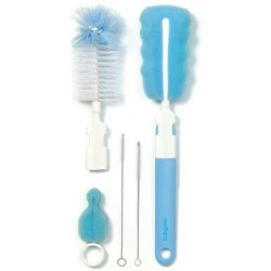 Набор щеток BabyOno для мытья бутылочек и сосок 735/01, голубой Набор щеток BabyOno для мытья бутылочек и сосок 735/01, голубой