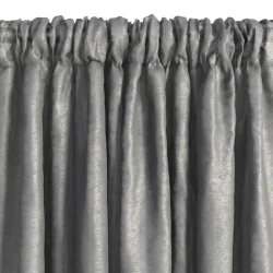 Занавес JYSK Loppa 1x135x300 см, серый Занавес JYSK Loppa 1x135x300 см, серый