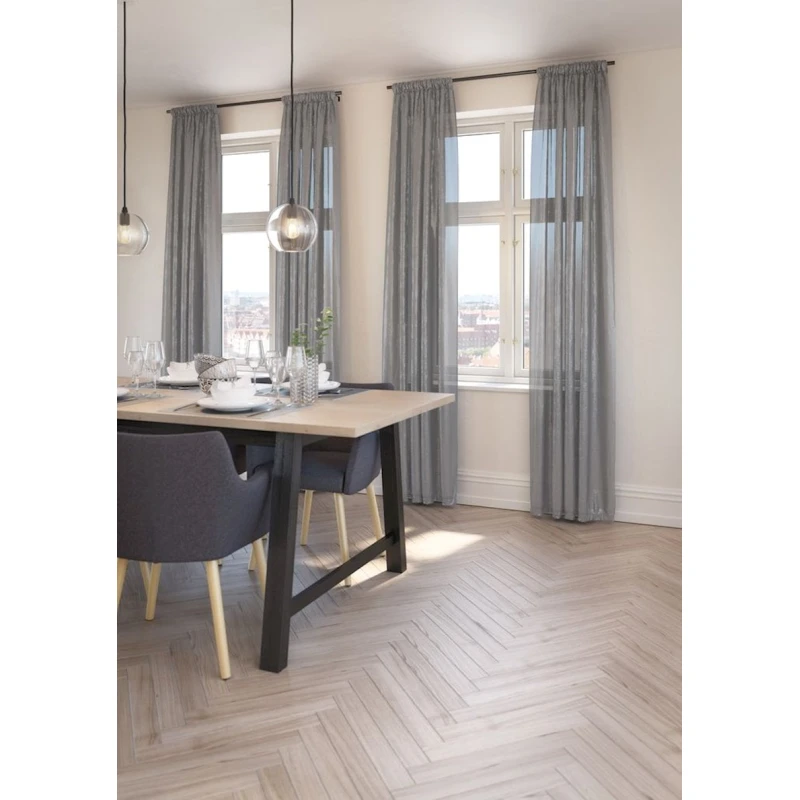 Занавес JYSK Loppa 1x135x300 см, серый Занавес JYSK Loppa 1x135x300 см, серый