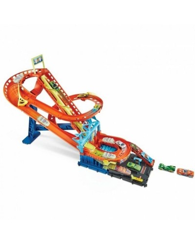Oyun dəsti Hot Wheels City HDP04 Roller coaster yarışı, 4+ yaş