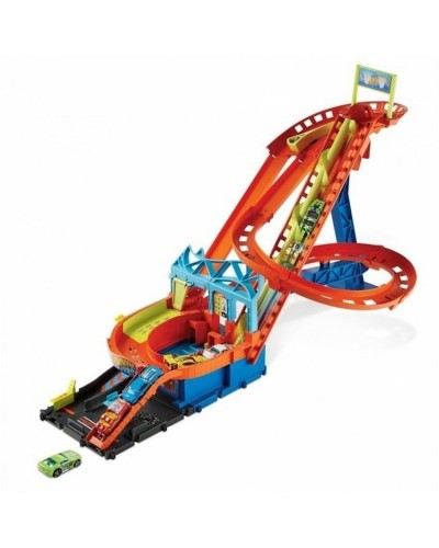 Oyun dəsti Hot Wheels City HDP04 Roller coaster yarışı, 4+ yaş