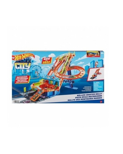 Oyun dəsti Hot Wheels City HDP04 Roller coaster yarışı, 4+ yaş