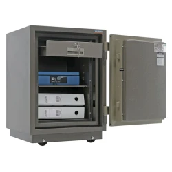 Офисный сейф Valberg FRS 66 T, электронный кодовый/ключевой, серый
