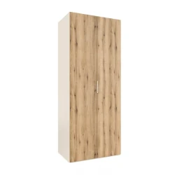 Шкаф Art Mebel Art-100-34, бежевый, ламинат, 210х100х50 см