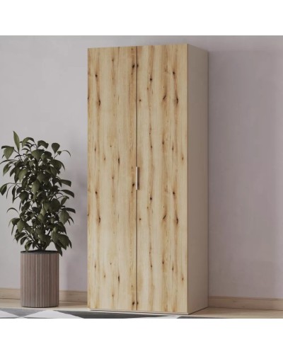 Şkaf Art Mebel Art-100-34, bej, laminat, 210х100х50 sm