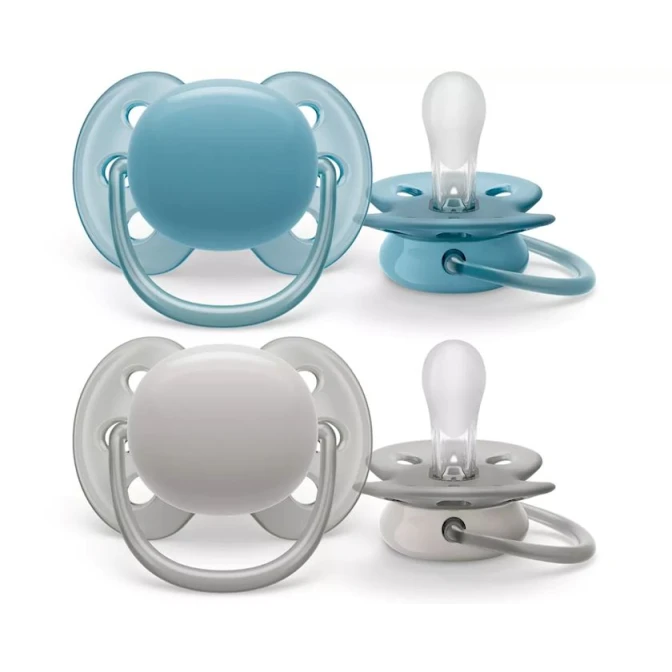 Набор пустышек Philips AVENT Ultra Soft SCF091/17, 6-18 мес, силикон