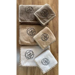 Полотенце банное MiraNova FS-152, хлопок, 70×140 см, товар в ассортименте