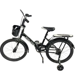 Детский двухколесный велосипед Stels Sport, 16, черный