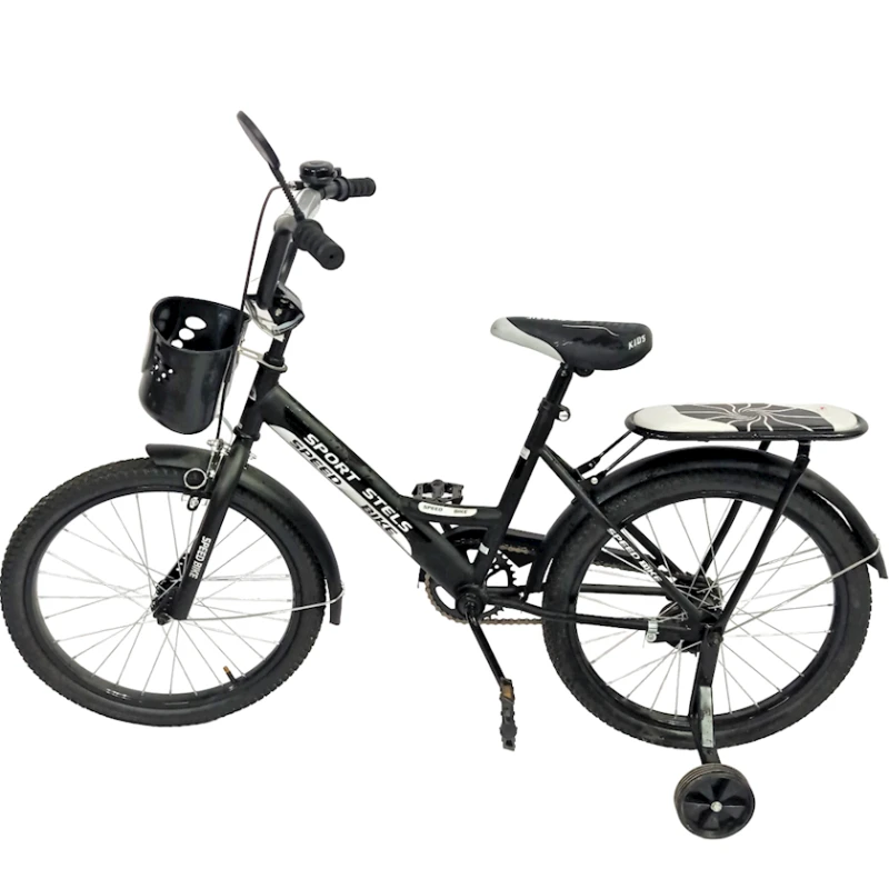 Детский двухколесный велосипед Stels Sport, 16, черный